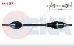 Renault Clio 4 Sol Ön Aks Komple 391017355R