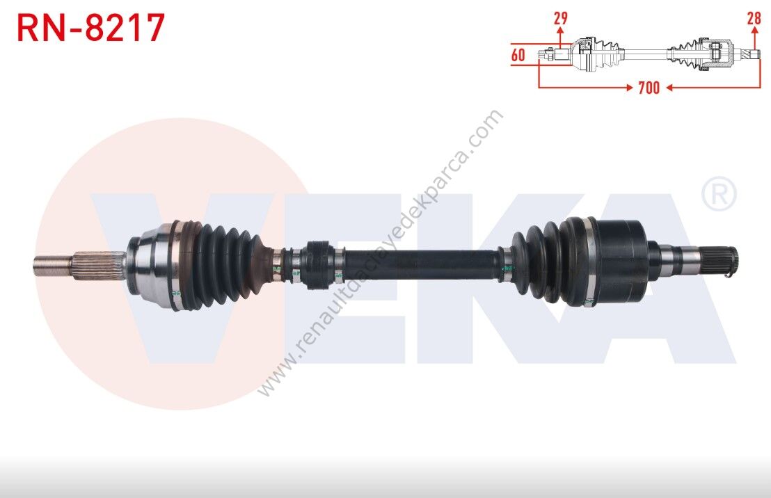 Talisman Sol Ön Aks 391018508R