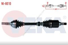 Nissan Qashqai Sol Ön Aks Komple J10