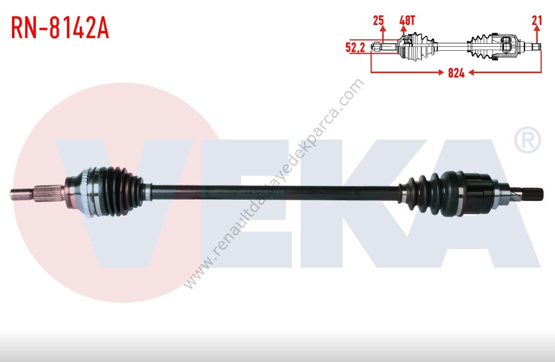 Dacia Duster Arka Aks 4X4