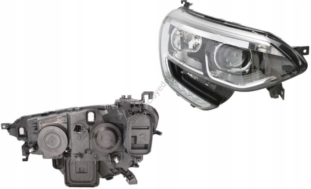 Renault Megane 4 Sağ Ön Far Altı Beyaz Ledli 260106827R