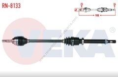 Renault Clio 4 Benzinli Sağ Ön Aks Komple 1.2 16Valf