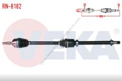 Renault Megane 4 Sağ Ön Aks Komple 1.5 Dizel