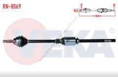 Ön Aks Renault Trafic Sağ 1,9 Dizel