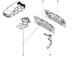 Megane 4 Sol Stop Yuva Sacı 781419054R