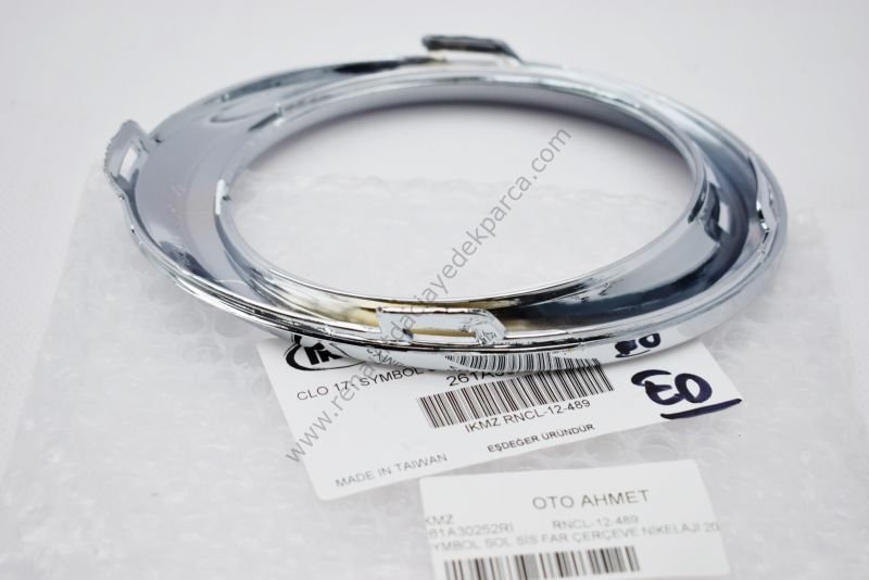 Symbol Sol Sis Çerçeve Nikelajı 2017 Sol