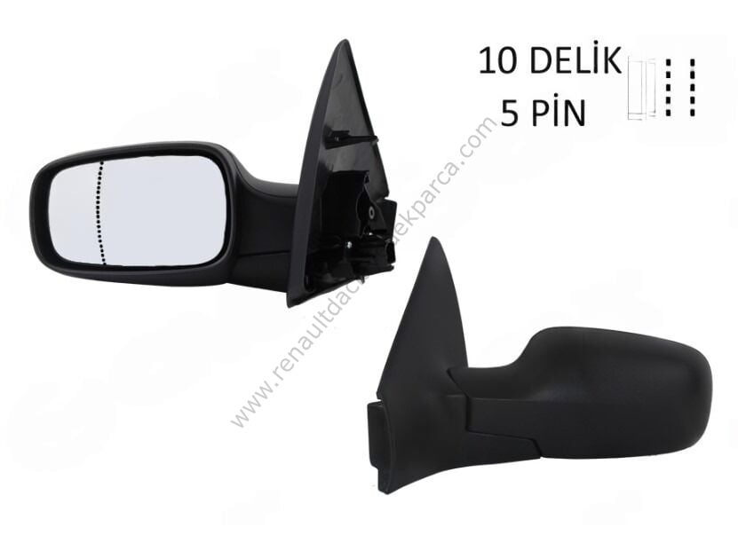 Renault Megane 2 Sol Dış Dikiz Aynası Elektrikli