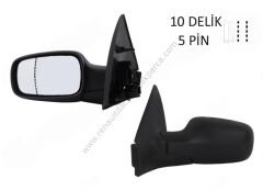 Renault Megane 2 Sol Dış Dikiz Aynası Elektrikli