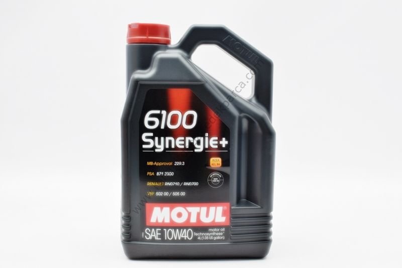 Motor Yağı 10w40 4 Litre Motul Synergie + Yağ Yakan Motorlar için