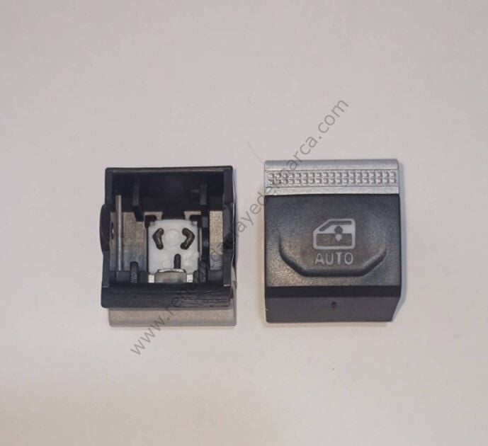 Cam Düğme Kapağı Clio 5 Captur Gri