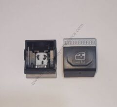 Cam Düğme Kapağı Clio 5 Captur Gri