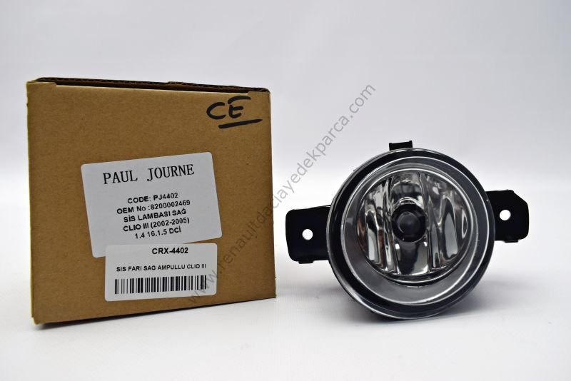 Sis Lambası Komple Sol Renault Clio 2 Clio 3 Master 3