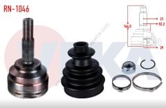 Aks Kafası (Aks Başı) Renault Clio Kangoo Abs siz