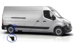Renault Master 3 Kapı Bandı (Çıtası) Sağ Yan Küçük