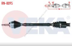 Sağ Aks Megane 1,9 Dizel