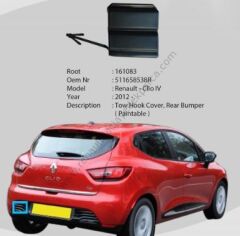 Renault Clio 4 Arka Çeki Kapağı