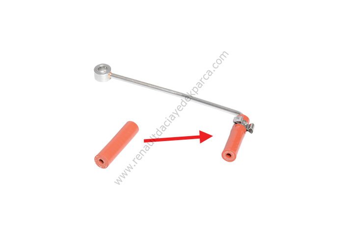 Kırmızı Turbo Basınç Hortumu Duster Fluence