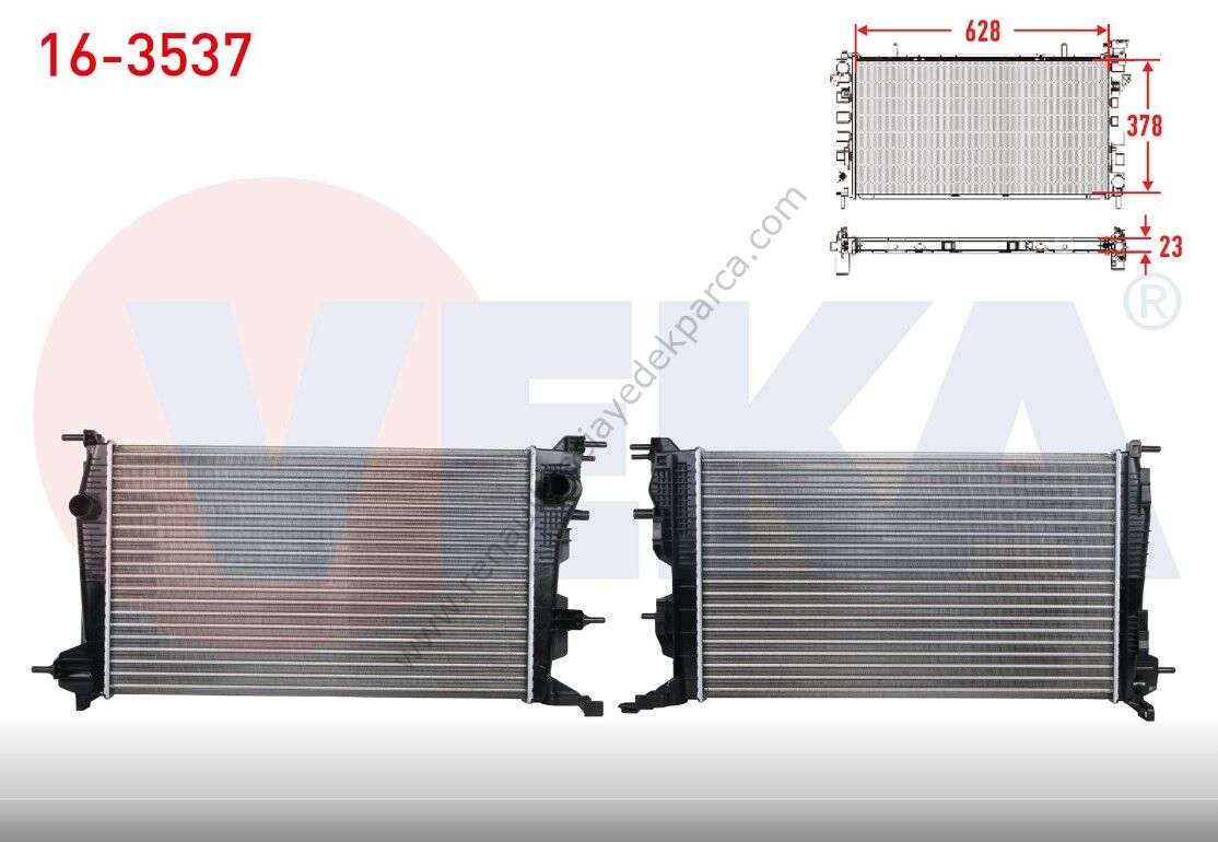 Su Radyatörü Megane 3 Scenic 3