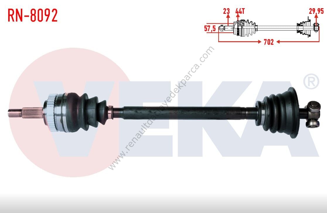 Renault Laguna Sol Ön Aks Komple 16V Dizel