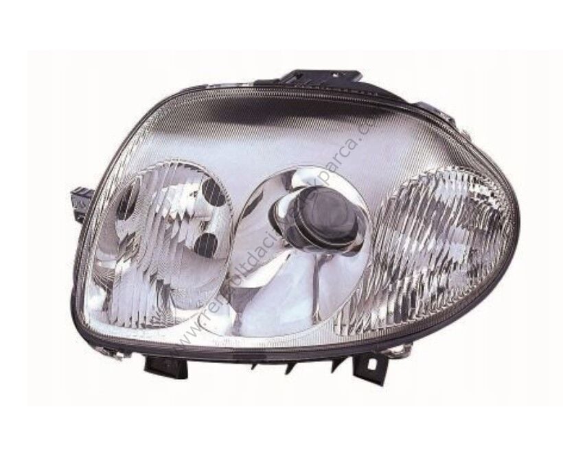 Sol Far Clio 98-01 Çift Optik Mercekli-7701045174