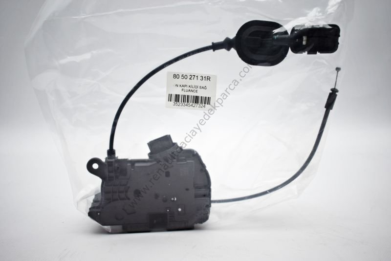 Renault Fluence Megane 3 Sağ Ön Kapı Kilidi-805027131R
