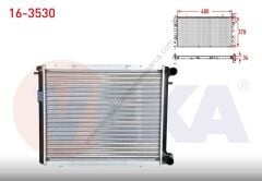 Su Radyatörü Renault 19 1.9 Dizel 1.8