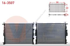 Renault Megane 2 Scenic 2 Motor Su Radyatörü