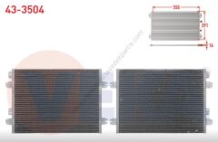 Renault Megane Klima Radyatörü 8200182361