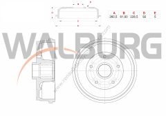 Dacia Duster Arka Kampana 4x2 Komple 432008208R