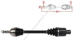 Dacia Duster 4X4 Sağ Aks 391008653R
