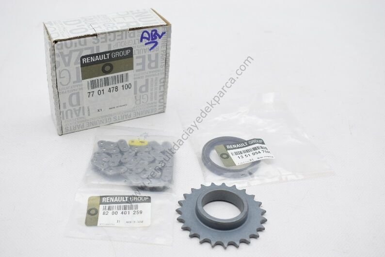 Yağ Pompa Zinciri Set Fluence Clio 4 Megane Trafic-7701478100