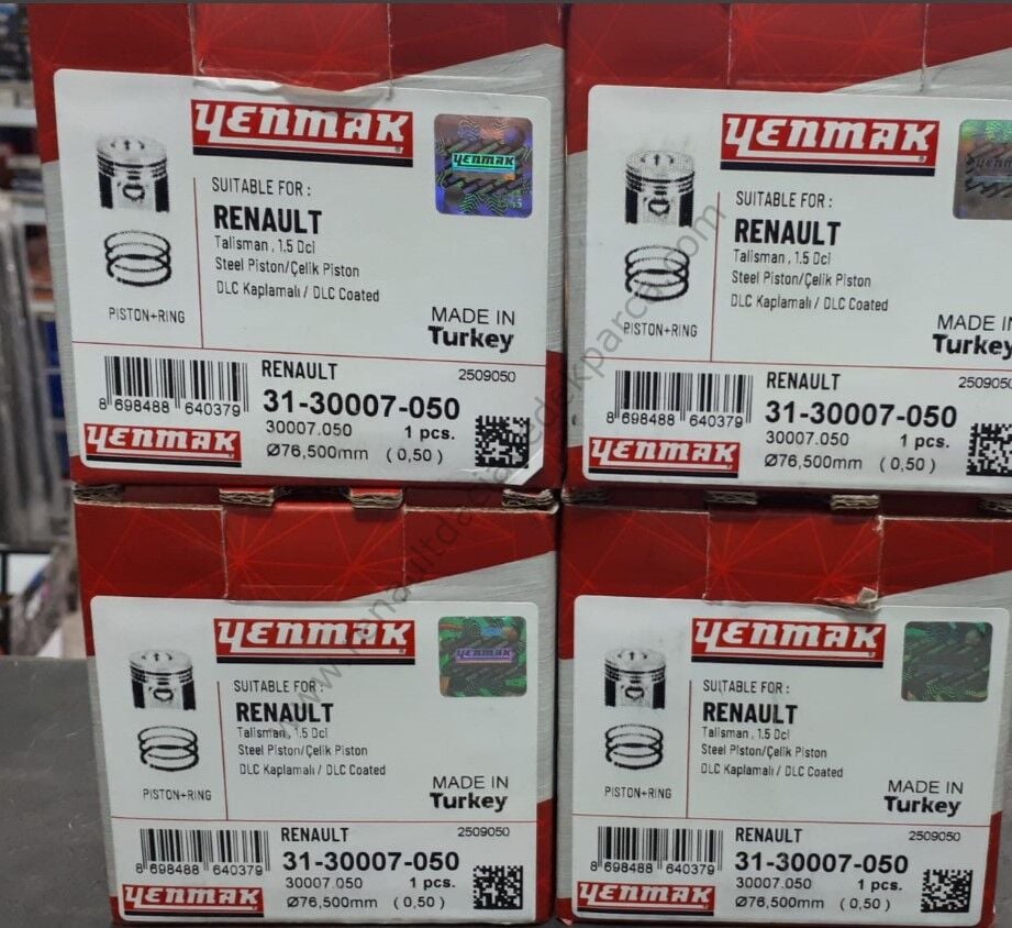 Megane 4 Duster Dizel Euro 6 Çelik Piston-120A15003R