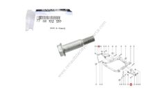 Alt Tabla Rotil Civatası Symbol Dokker Sandero