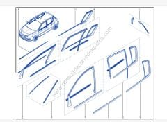 Clio 3 Sol Ön Cam Sıyırıcı Fitil 8200426696