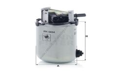 Mazot (Yakıt) Filtresi Renault Kadjar-164004EA1B