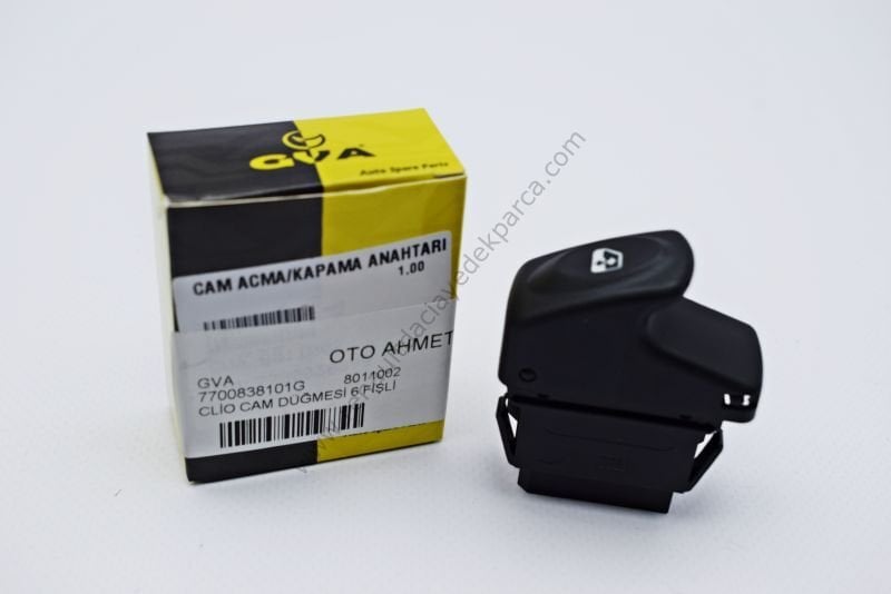Renault Megane Clio Kango Cam Düğmesi 6 Fiş