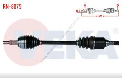 Renault Kangoo 3 Sol Ön Aks 391017321R