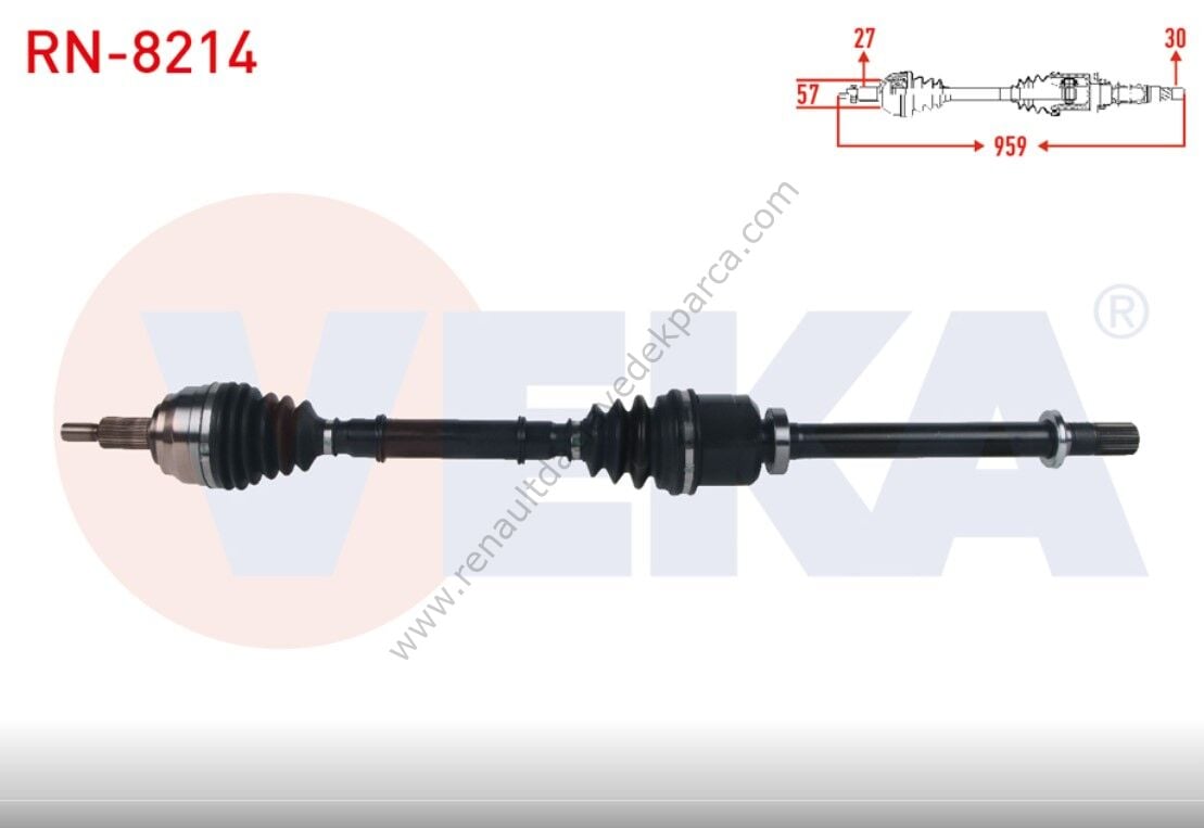 Sağ Aks Laguna 3-8200786810
