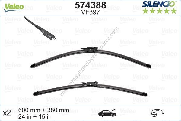 Nissan Qashqai Silecek Takımı.
