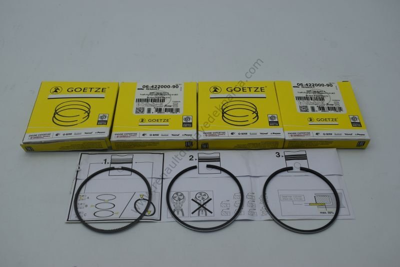 Motor Segmanı 2000 Dizel M9r Motor Qashqai Laguna 3 Koleos