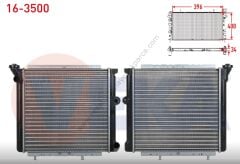 Renault 9 Broadway Su Radyatörü