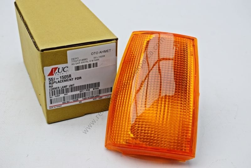 Renault 9 Sinyal Lambası Sağ Sarı