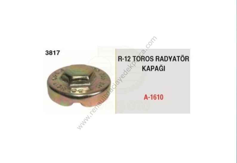Renault 9 12 Radyatör Kapağı