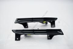 Megane 3 Ön Far Alt Çıtası Takım Gündüz Led Kapağı-601985427R