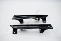 Megane 3 Ön Far Alt Çıtası Takım Gündüz Led Kapağı-601985427R