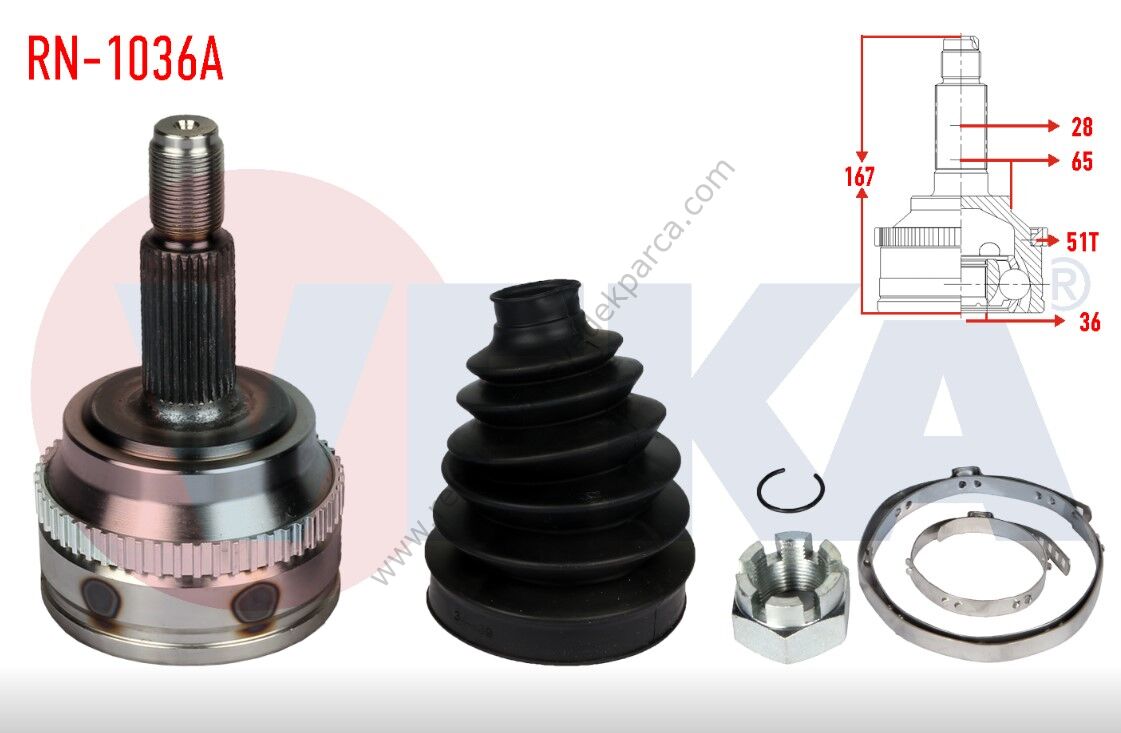 Aks Kafası Renault Master 2 Kasa