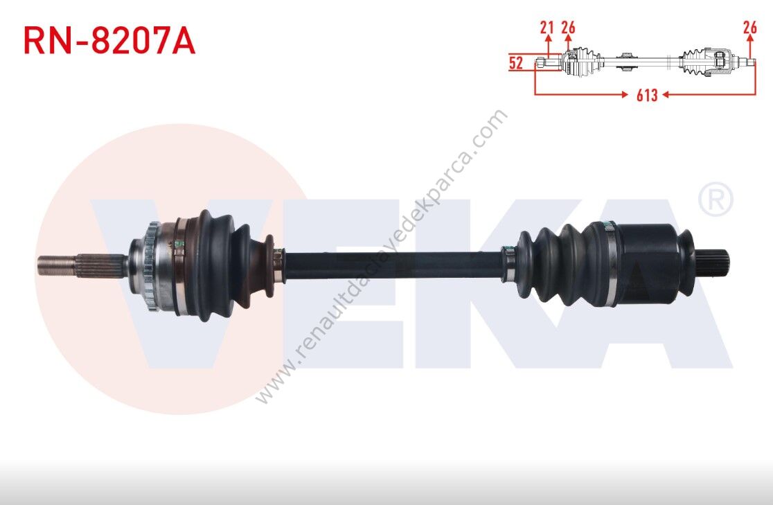 Sol Ön Otomatik Renault Clio-8200531844