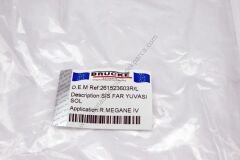 Megane 4 Sis Kapağı (Çercevesi) Park Sensörlü Sol