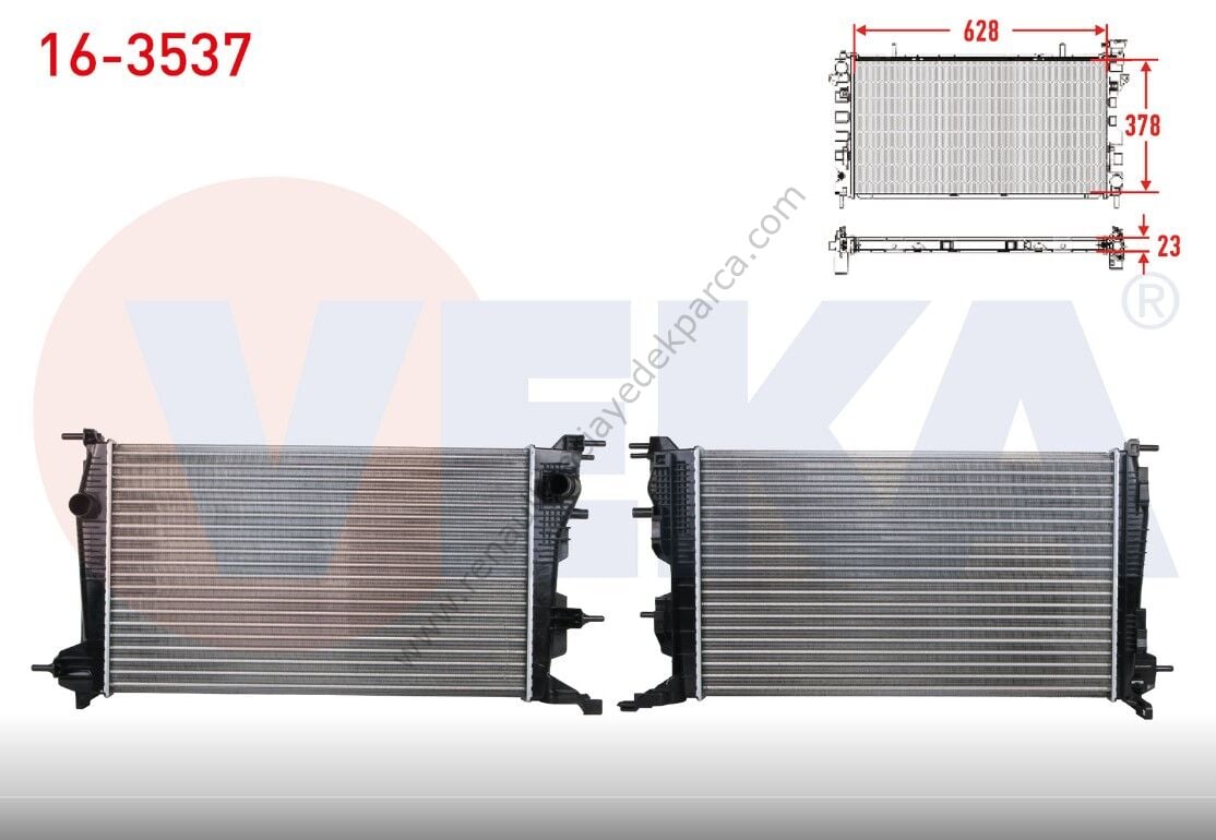 Su Radyatörü Megane 3 Scenic 3