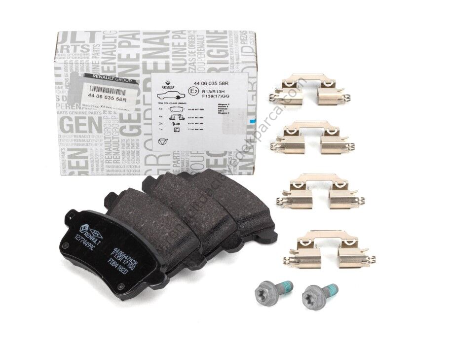 Arka Fren Balatası Renault Fluence Megane 3 Scenic 3 Elektrikli